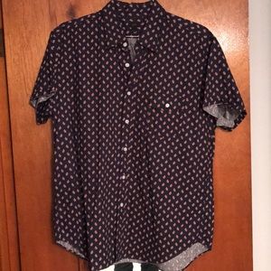 J Crew Men’s short sleeve button down